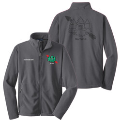 F217 - M133E001 - EMB - Fleece Jacket with Laser Etch Back