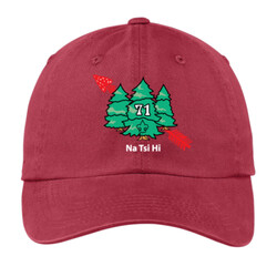 PWU - M133E001 - EMB - Garment Washed Cap